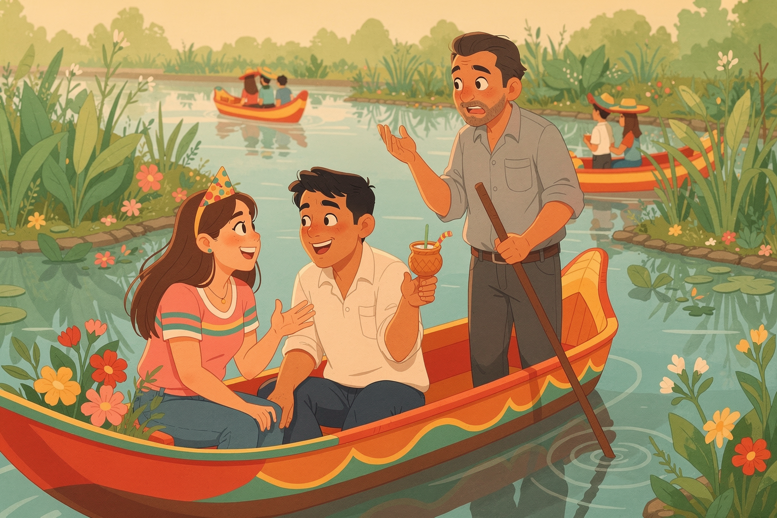 Xochimilco: Flotando entre Cantaritos y Tradiciones 