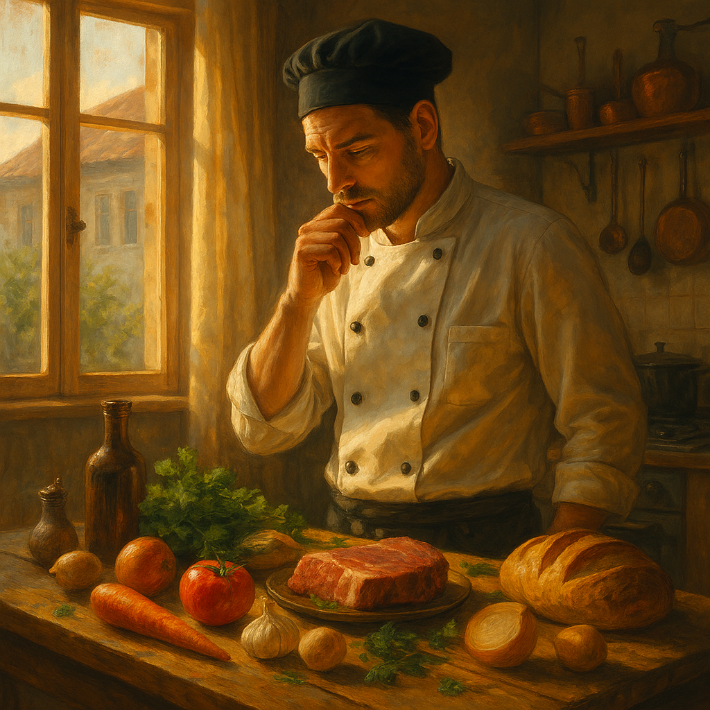 Ein Tag im Leben eines Kochs