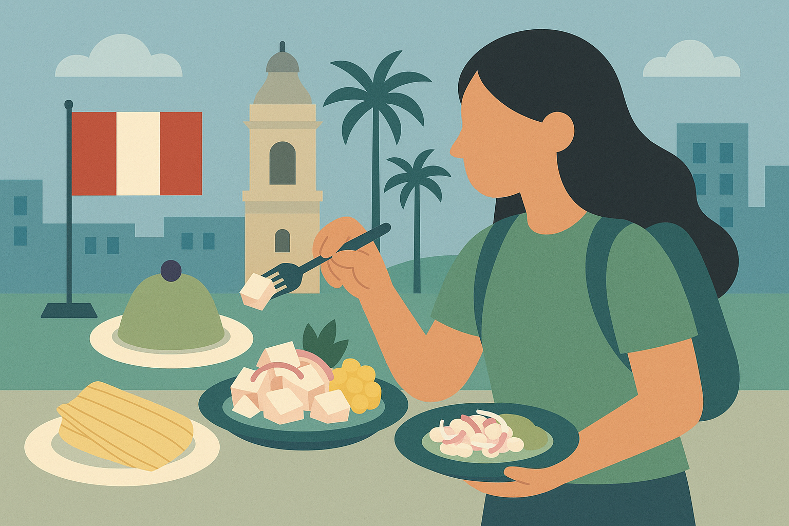 La aventura gastronómica de Sofía en Lima