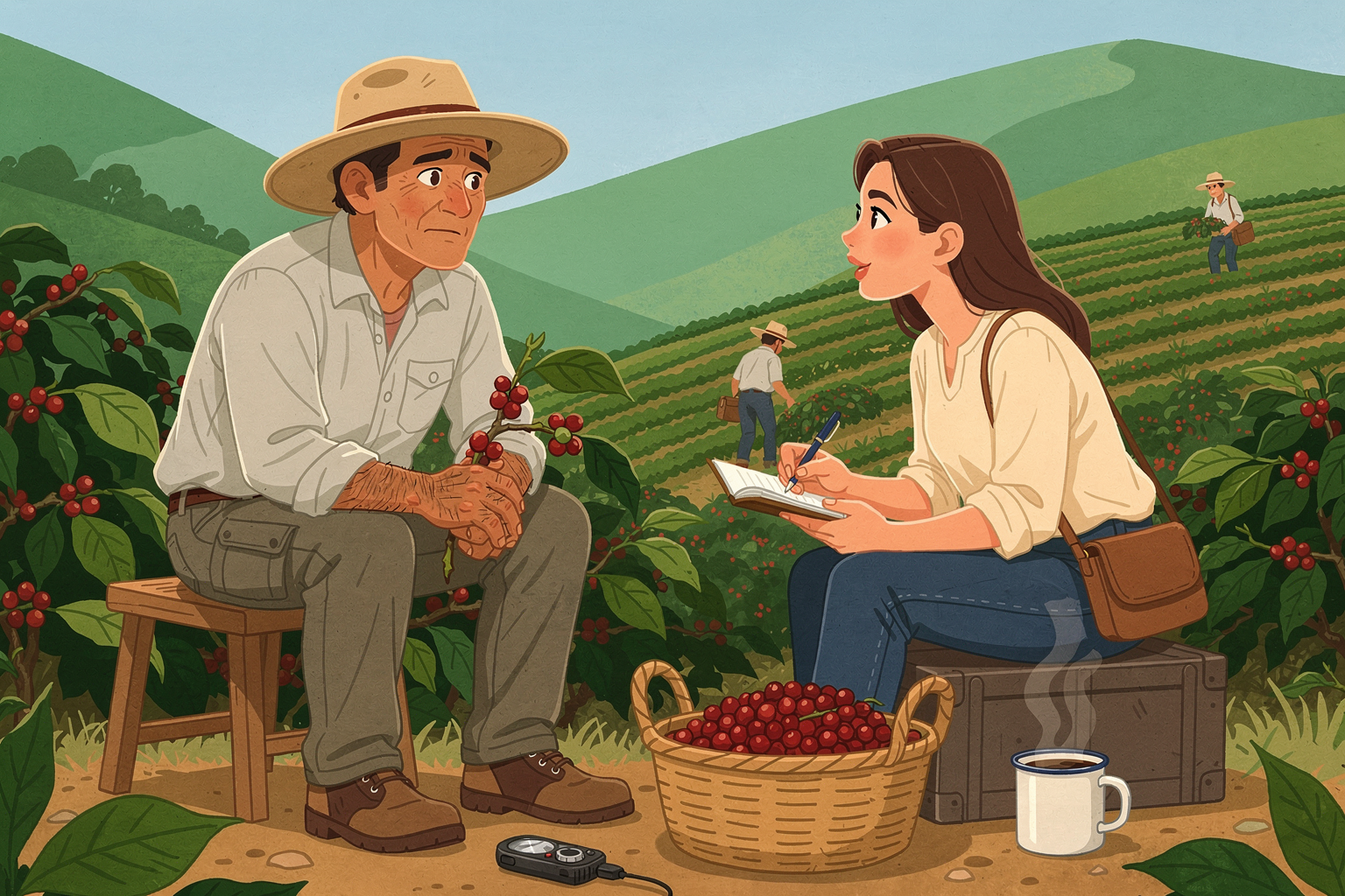 El recolector de café 