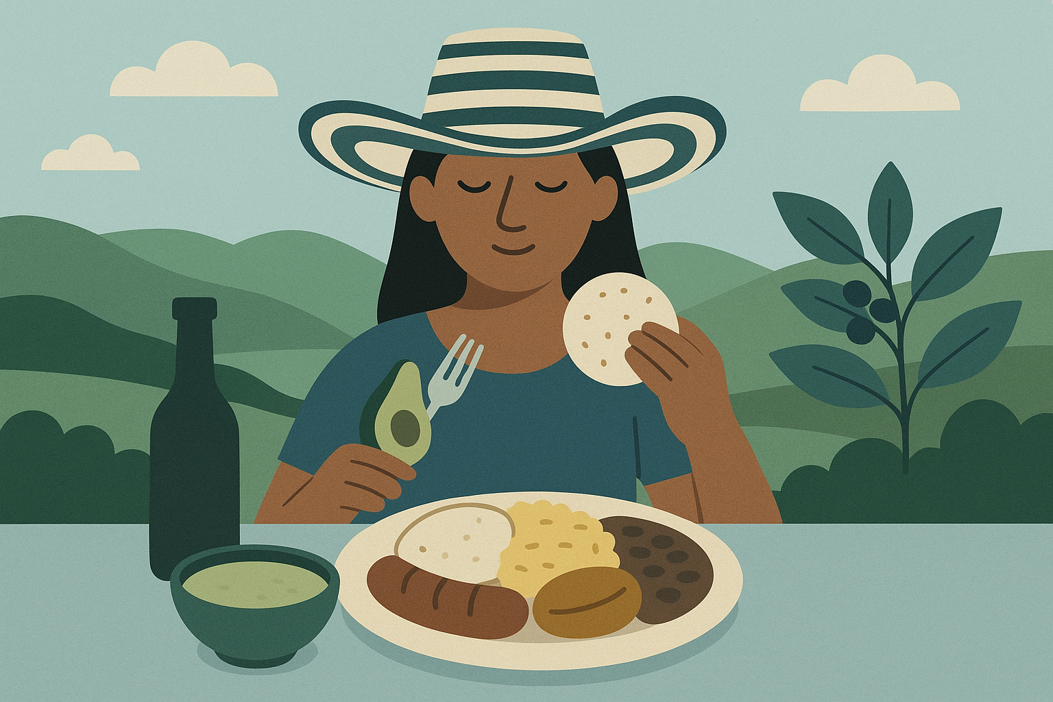 El Sabor de la Comida Colombiana