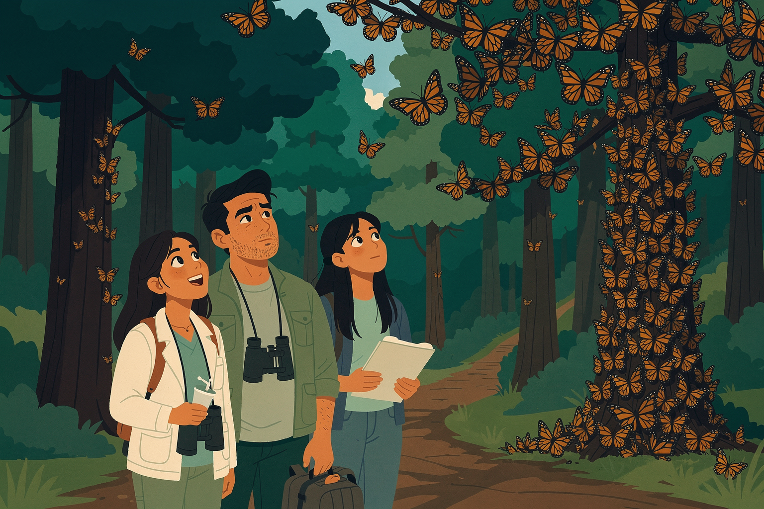 Las Mariposas Monarca: El Milagro Migratorio en Michoacán