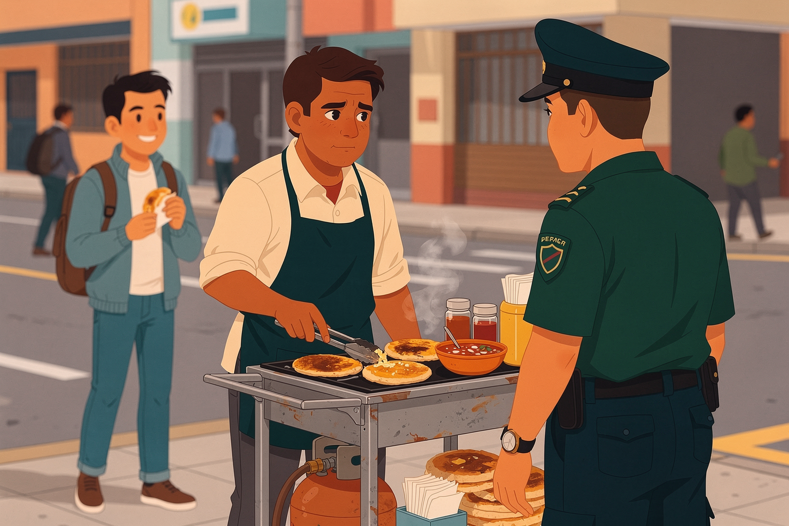 El vendedor ambulante 