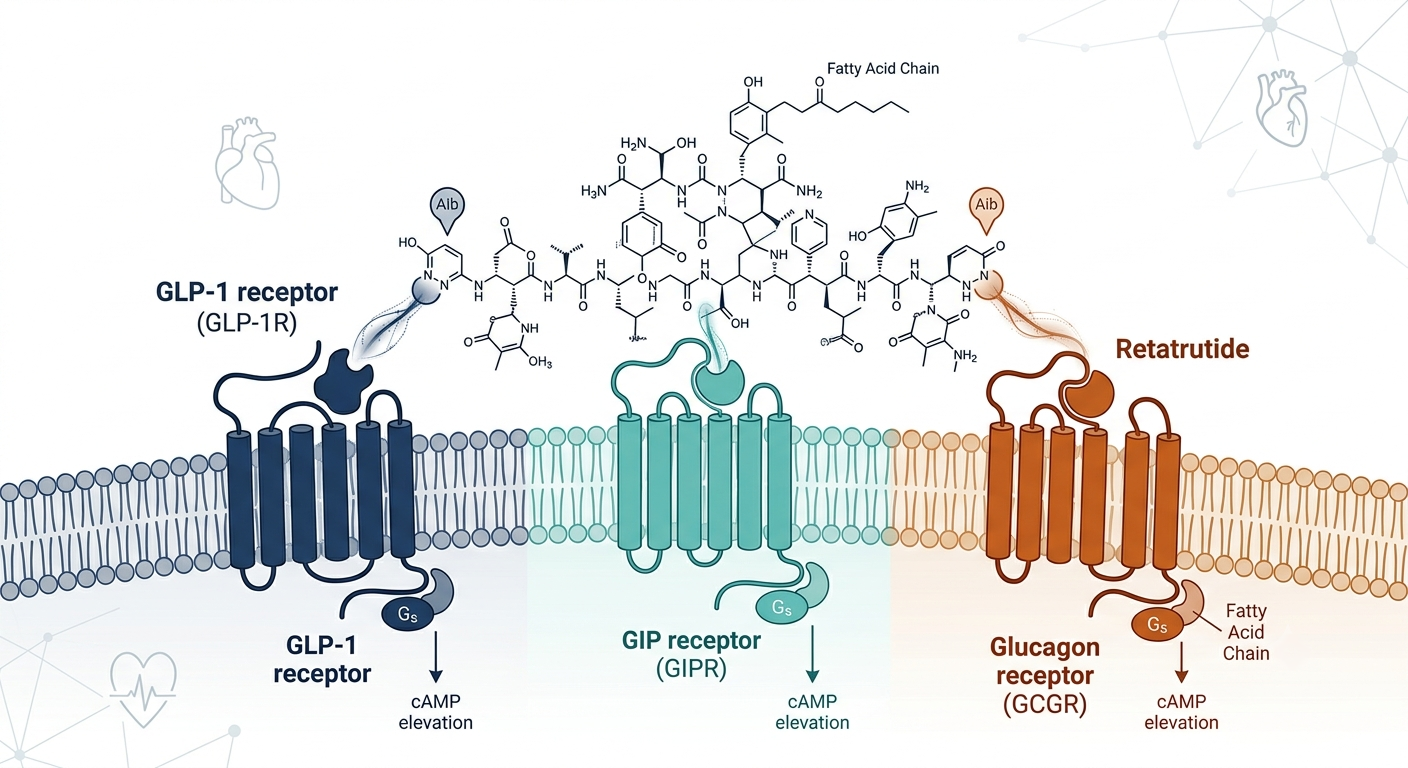 How Does Retatrutide Work? Triple Receptor Mechanism Explained