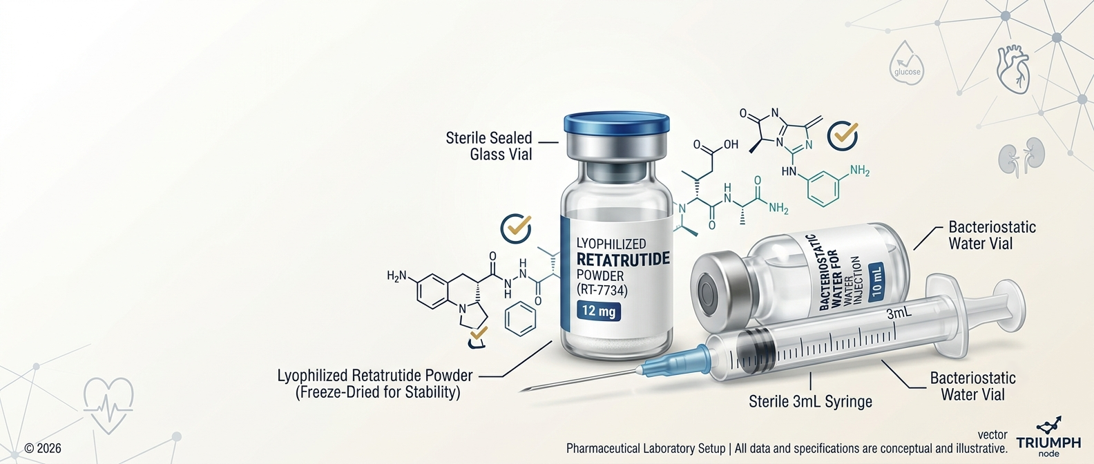 How to Reconstitute Retatrutide: Research Laboratory Guide