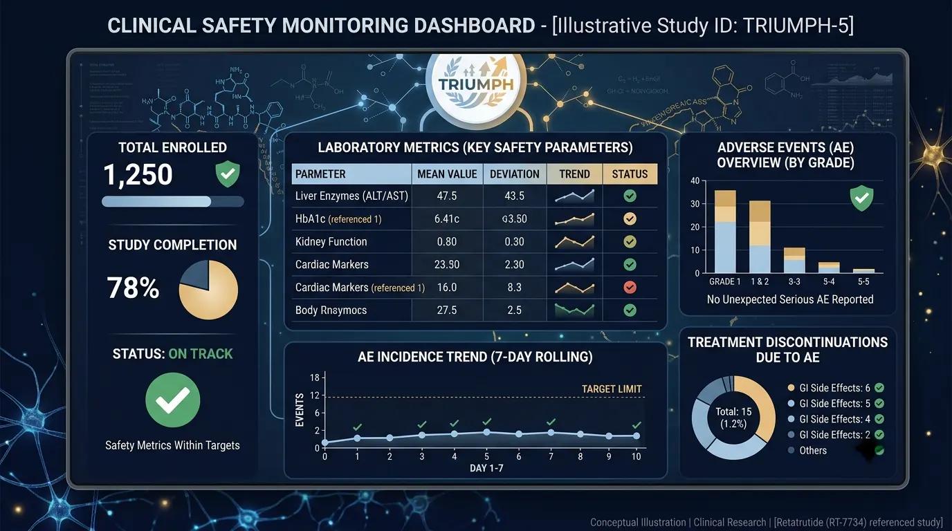 Retatrutide Side Effects & Safety: Clinical Trial Data Analysis