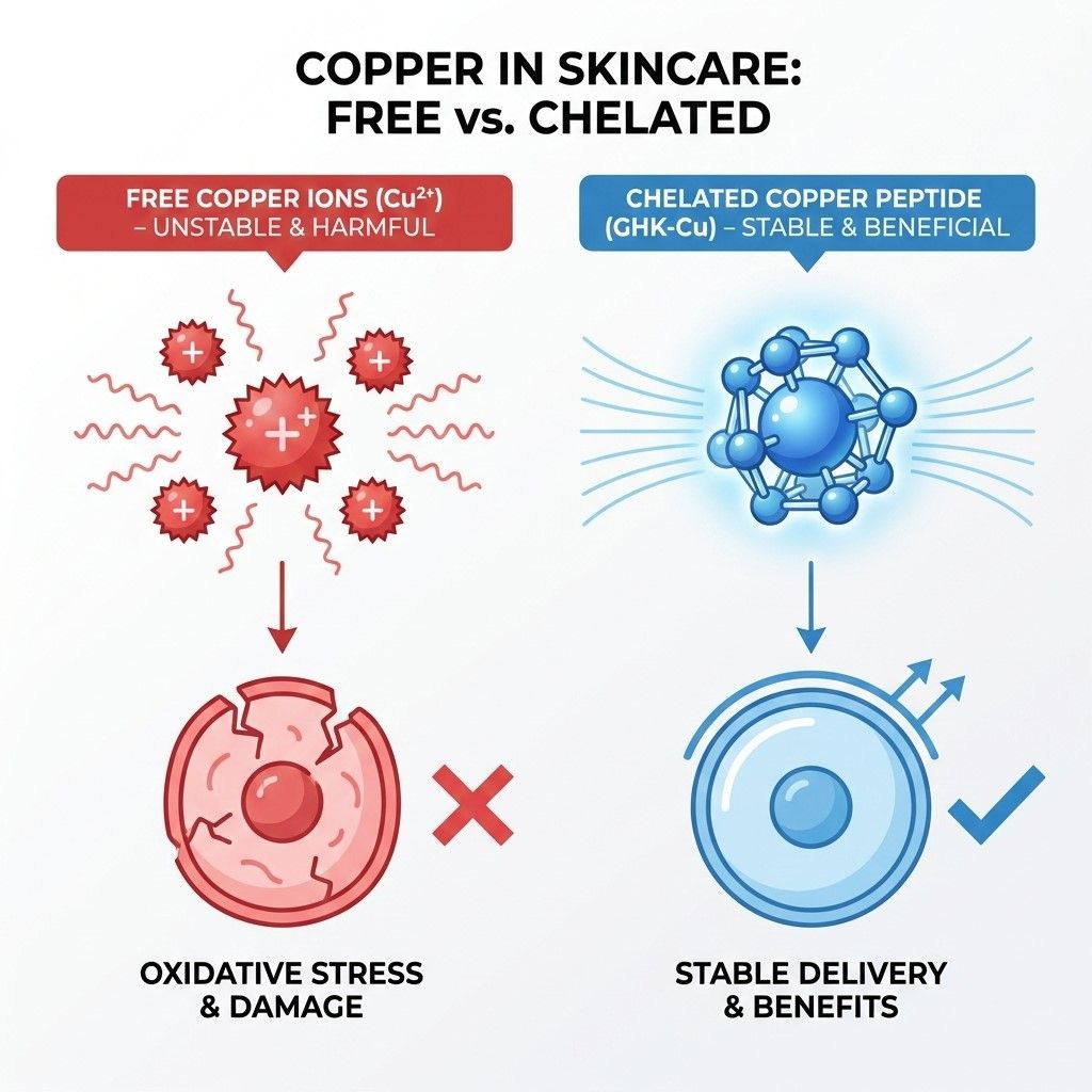 Containing Copper not equal Copper Peptide