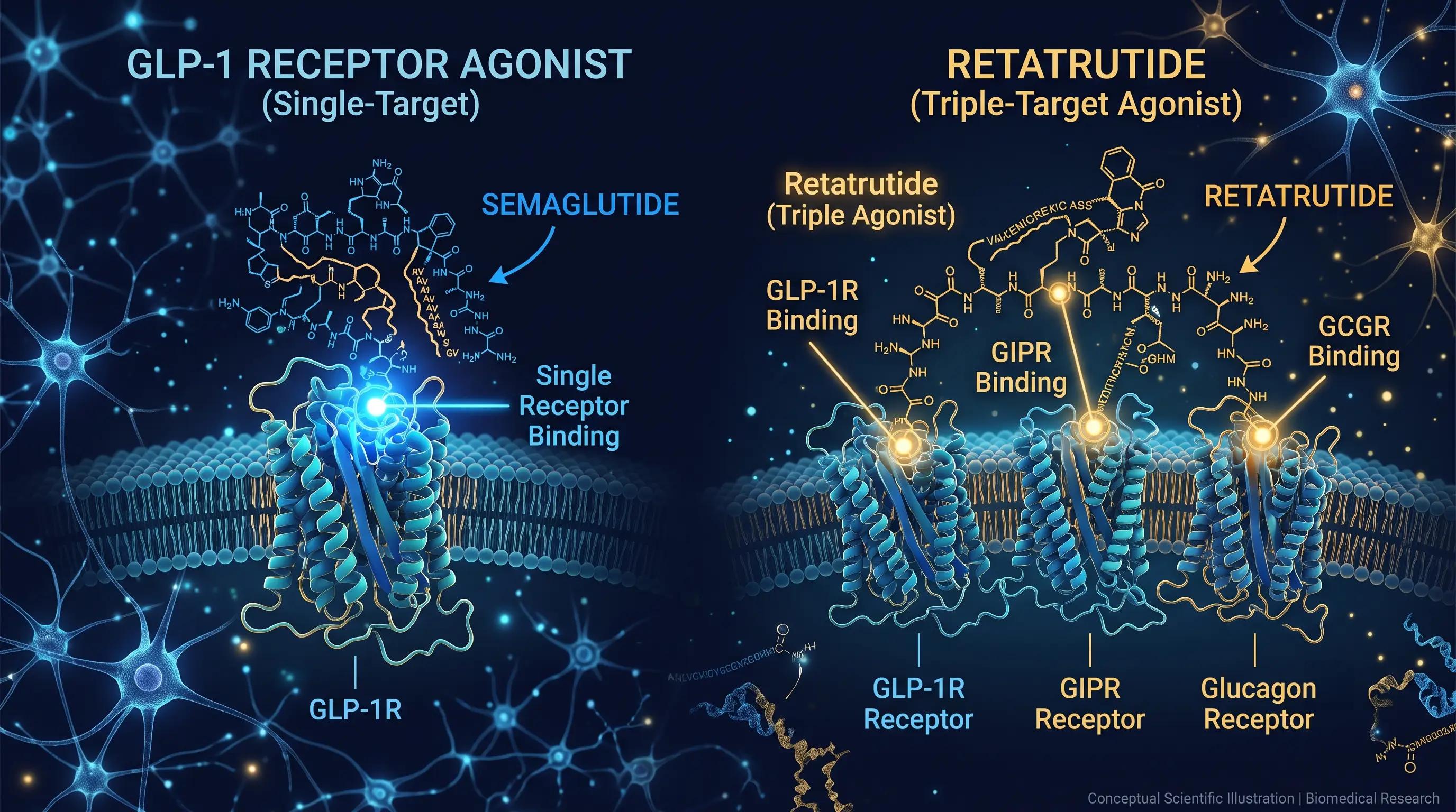 Retatrutide vs Semaglutide (Ozempic/Wegovy): Complete Comparison