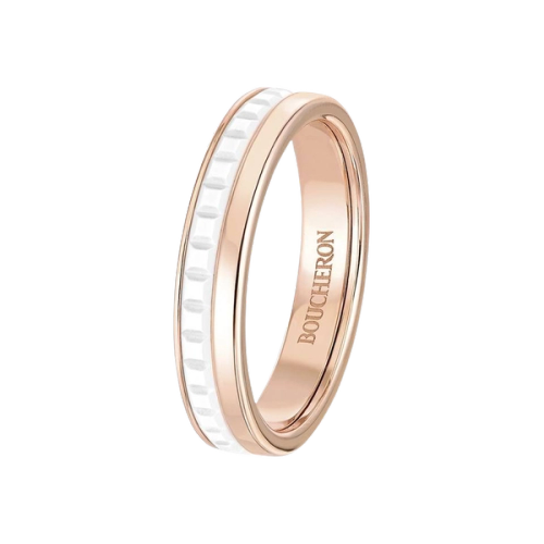 Snubní prsten Quatre white edition