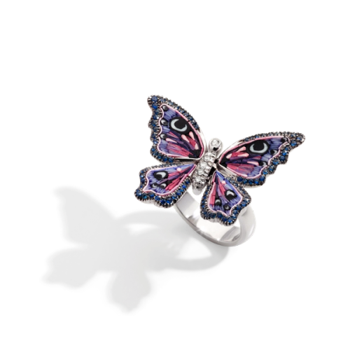 Ring Nymphalia Purple Emperor