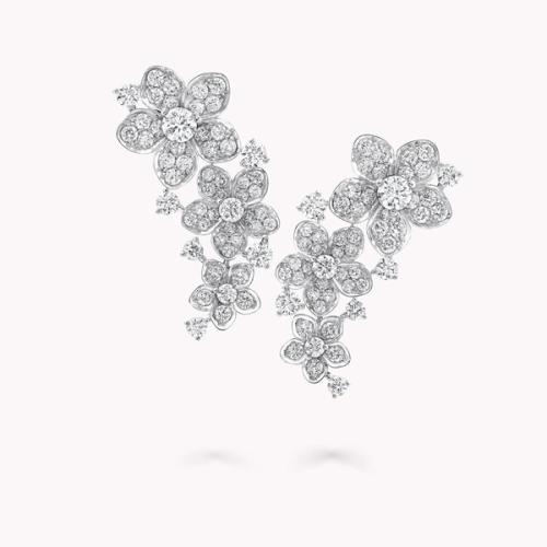 Серьги Wild Flower Diamond Ear Climber