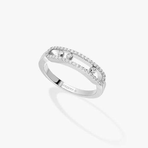 Ring Baby Move Pavé White
