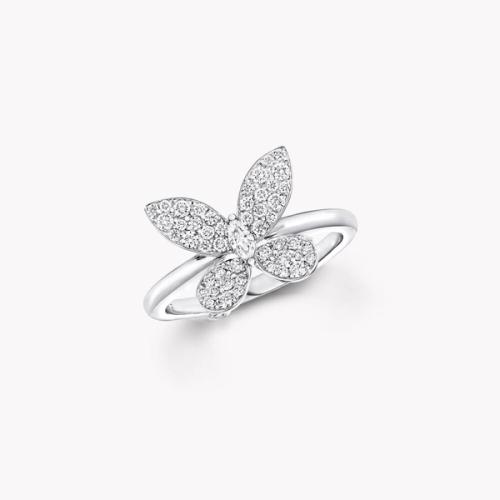 Кольцо Pavé Butterfly Diamond Small