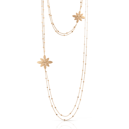 Dlouhý náhrdelník GHIRLANDA LIGHT IN LOTUS