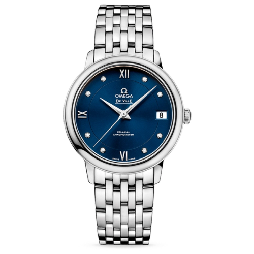 PRESTIGE CO‑AXIAL 32.7 MM blue dial