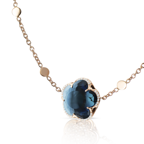 Náhrdelník BON TON London BLUE Topaz