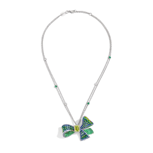 Колье Ribbon Green