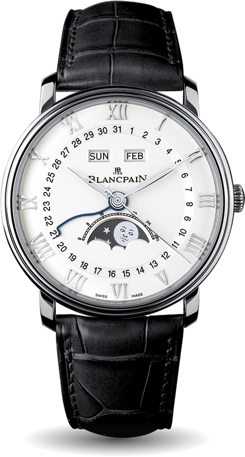 Quantième Complet steel