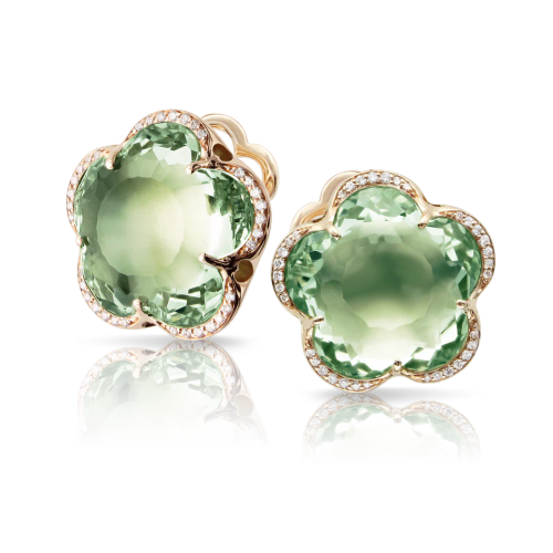 Earrings BON TON Dolce VITA Prasiolite