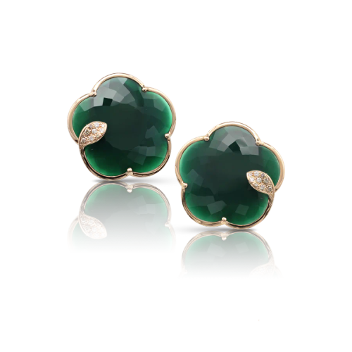 Серьги TON JOLI Green Agate