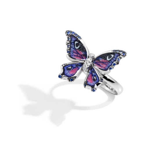 Nymphalia Purple Emperor Ring