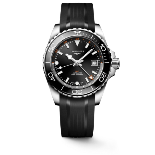 HydroConquest GMT black 41mm