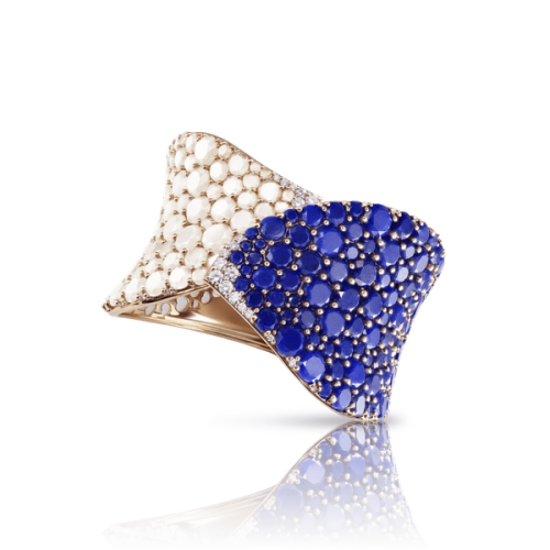 Armband Lakshmi Lapis Lazuli, Moonstone