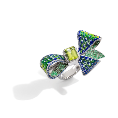 Ring Ribbon Green