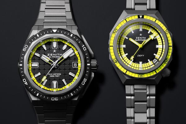 Into the ocean depths with the Defy Extreme Diver and Defy Revival Diver in the Shadow version