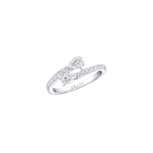 Ring Duet Wraparound Diamond