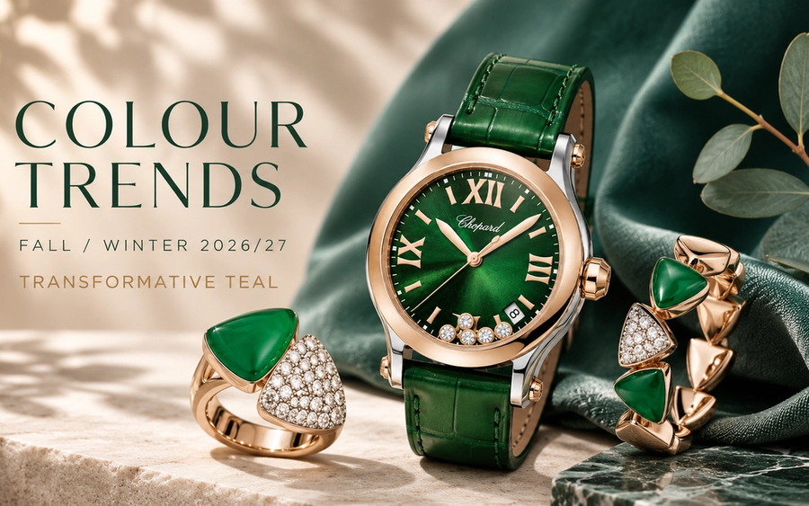 Green Is the Colour of 2026: Luxury Watch & Jewellery Trends