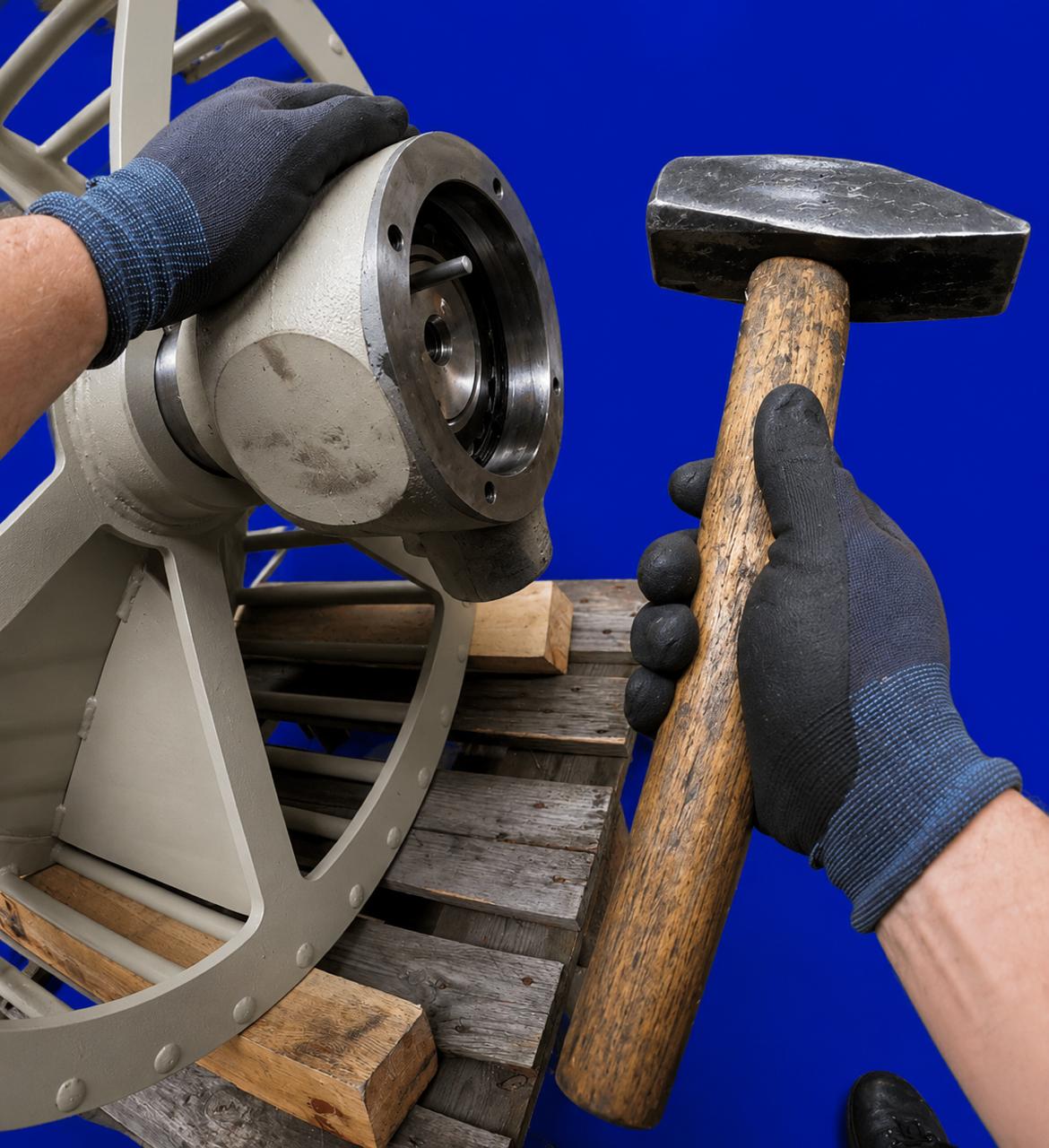 Assembly process of an End Bearing
