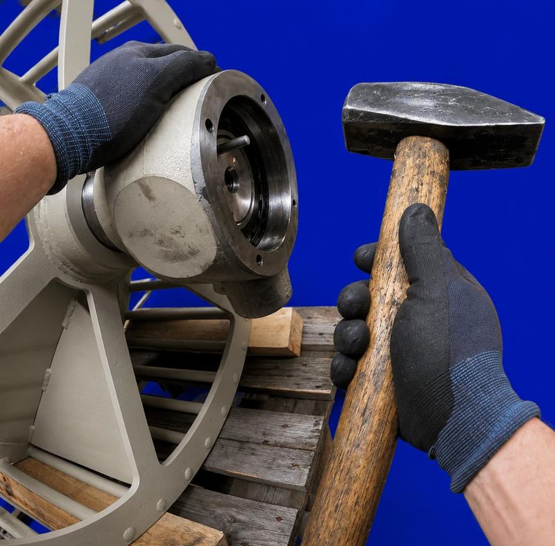 Assembly process of an End Bearing