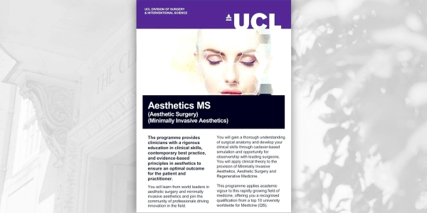 Publication from UCL entitled "Aesthetics MS"