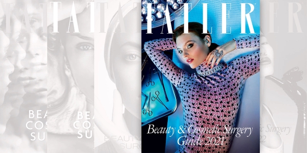 Five covers of Tatler's Beauty & Cosmetic Surgery Guide