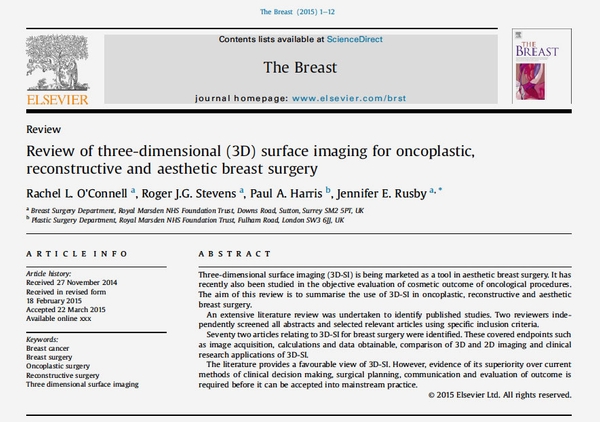 Published paper and abstract