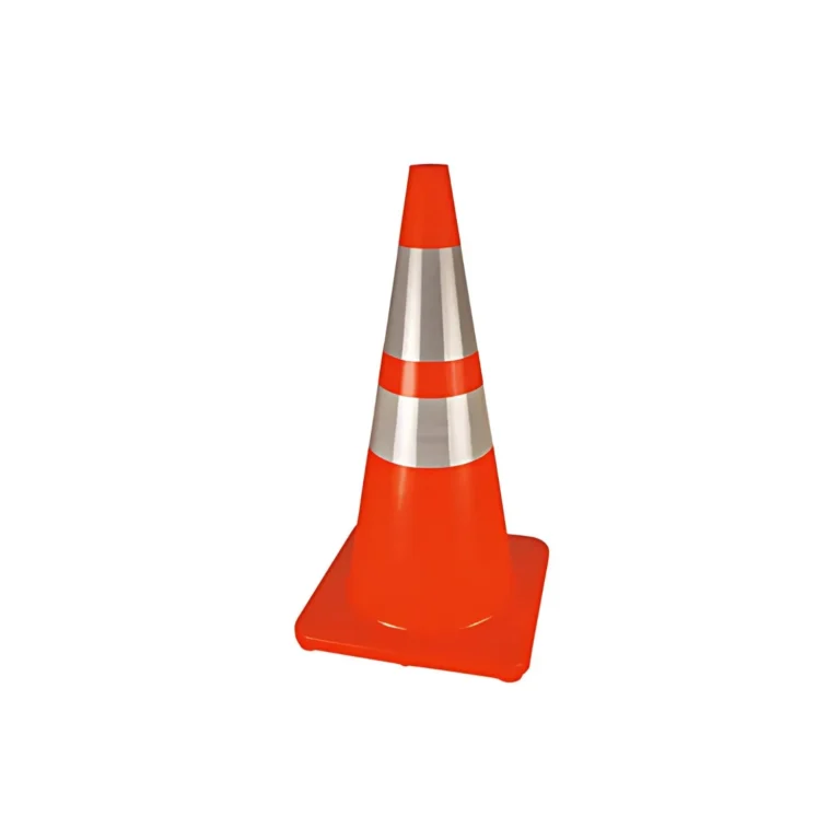 Cône de Signalisation 70 cm – Haute Visibilité & Installation Rapide - Image 1