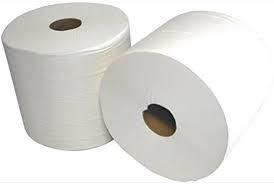 Essuie-mains lisse double – 100 % cellulose – Pack de 6 - Image 1