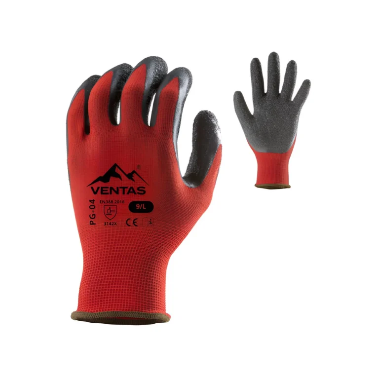 Gant Induction Latex Noir PG04 – Adhérence, Confort & Robustesse - Image 1