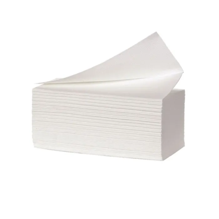 Papier essuie-mains gaufre double – 200 feuilles – Pack de 20 - Image 1