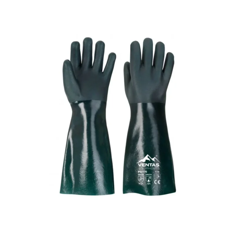 Gant Anti Acide Vert PG170 – Protection, Confort & Hygiène - Image 1