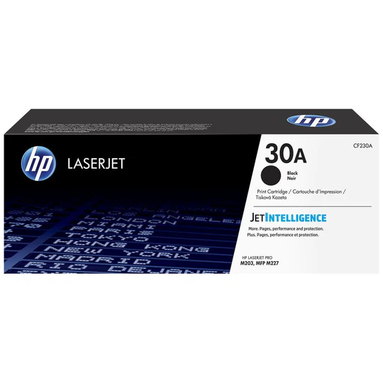 Toner HP 30A Noir (CF230A) – Impressions professionnelles et fiables - Image 1