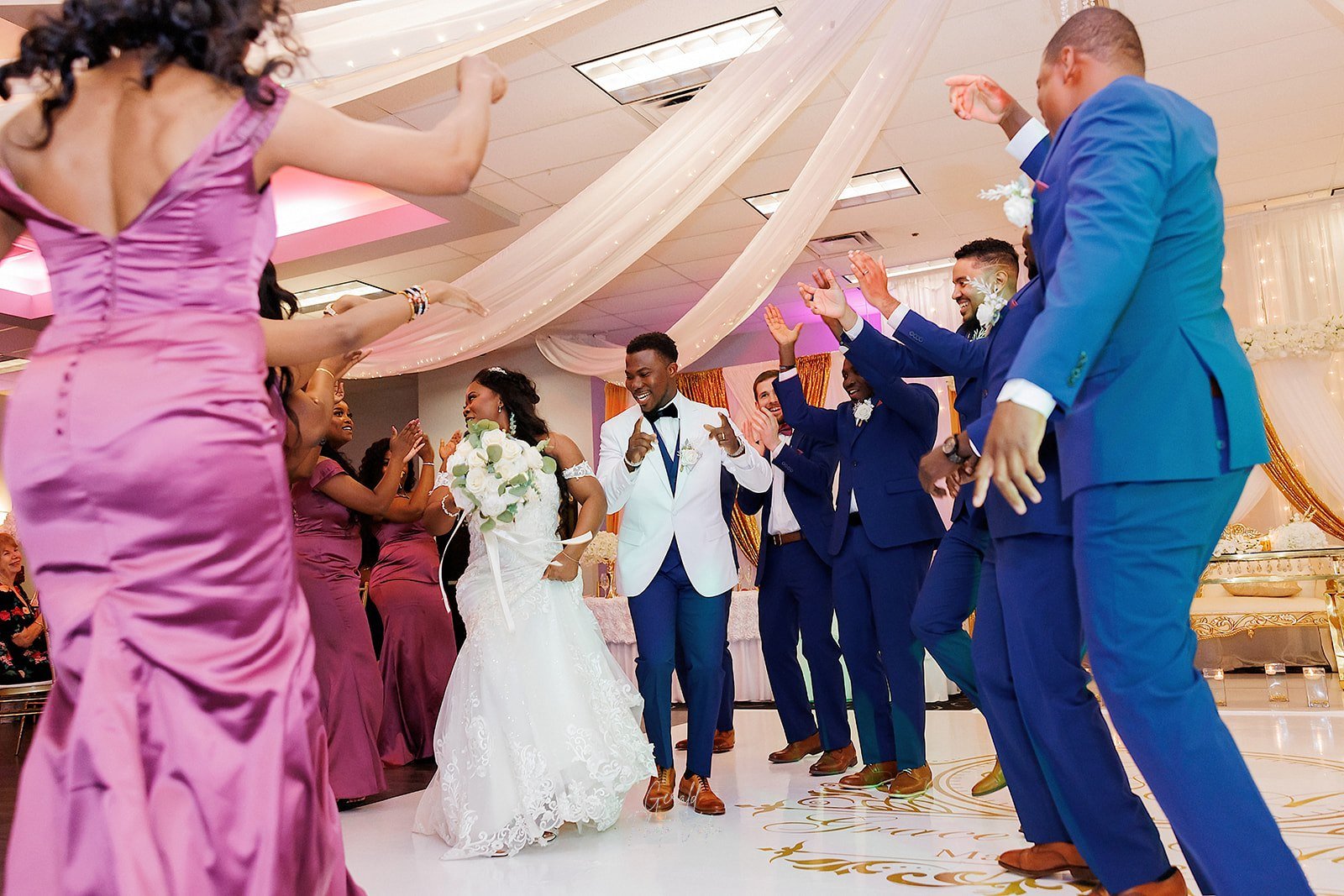 Wedding celebration photographed by Gerald Photo Video