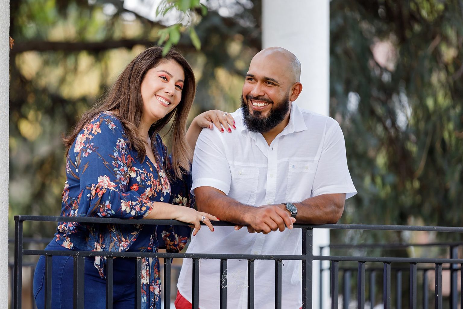 Engagement portrait by Gerald Photo Video
