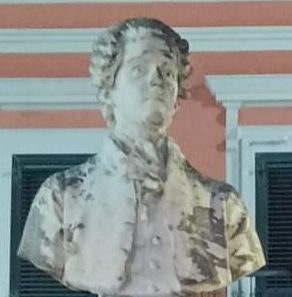 Poggio ImperialeBusto del Principe Placido Imperialein Piazza Imperiale