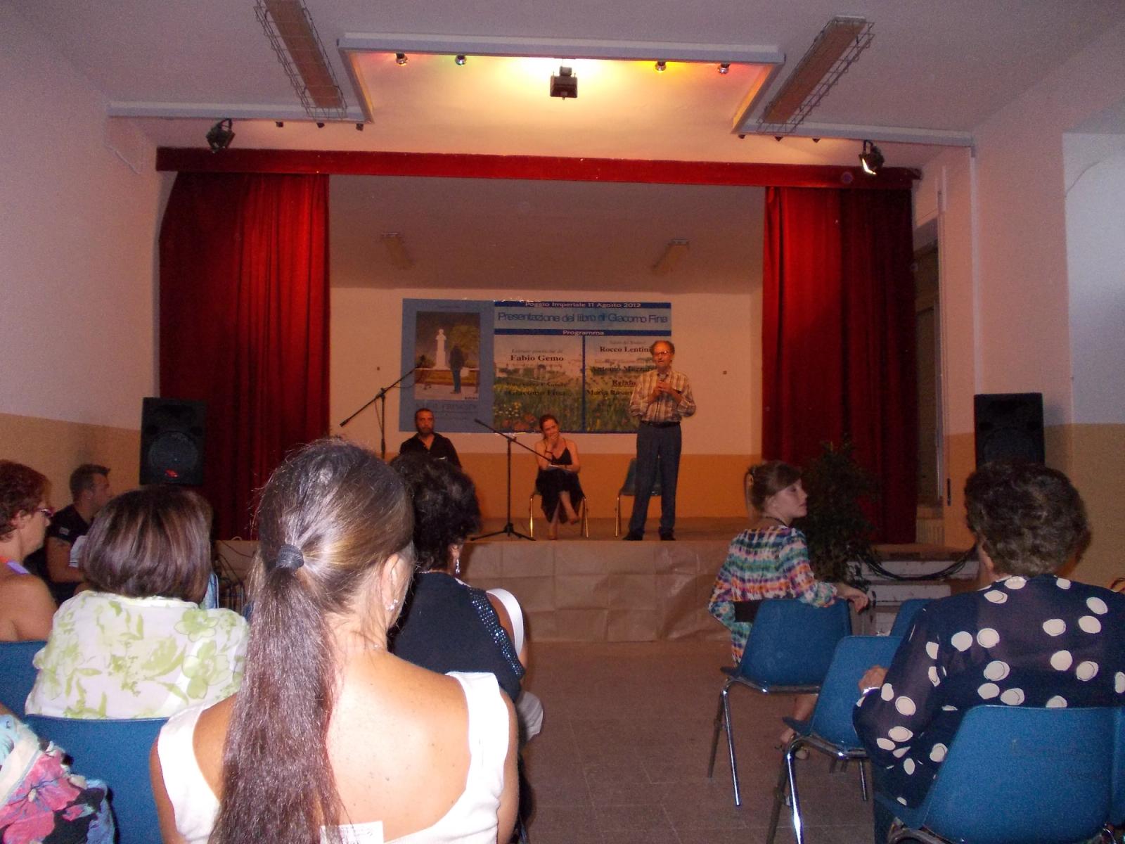 Immagine da “Giacomo Fina, “Io e il Principe” Edizioni del Poggio, luglio 2012”