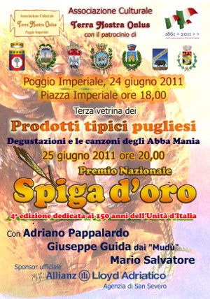Immagine da “Premio Spiga d’oro 2011”
