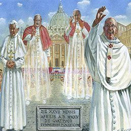 Immagine da “Quattro Papi in Piazza San Pietro”