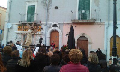 Poggio Imperiale, processione Settimana Santa, Piazza Imperiale