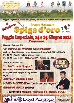 Immagine da “La notte delle spighe 2011 senza la “tradizionale” pioggia”